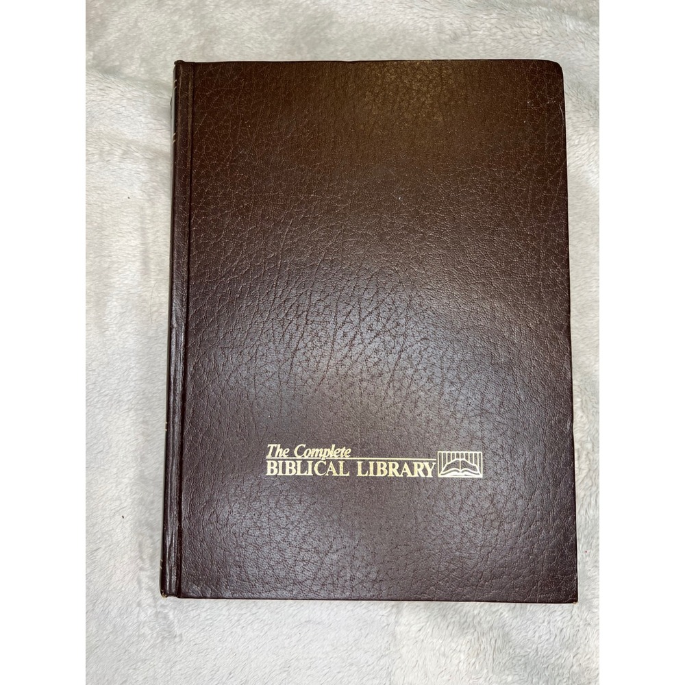 Complete Biblical Library New Testament Study Bible Luke Hardcover Brown 1988